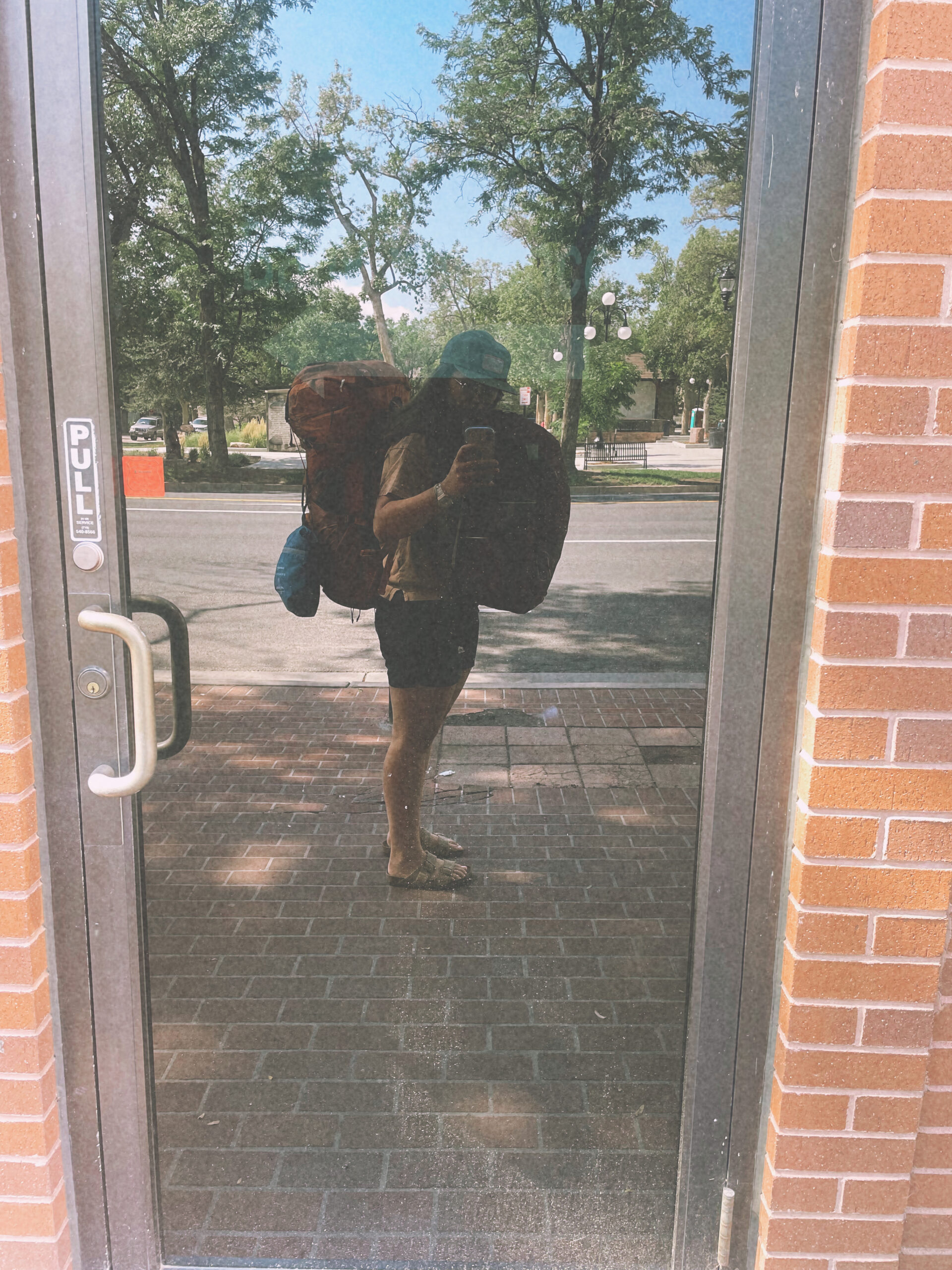 I’m living out of a backpack for the next year